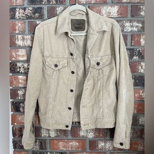 Levi’s Tan Corduroy Jacket -Size: Small